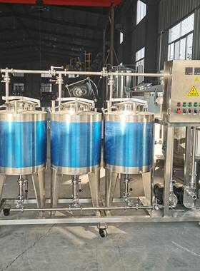 100L不锈钢cip清洗设备饮料灌装线清洗系统酸碱水清洗罐316材