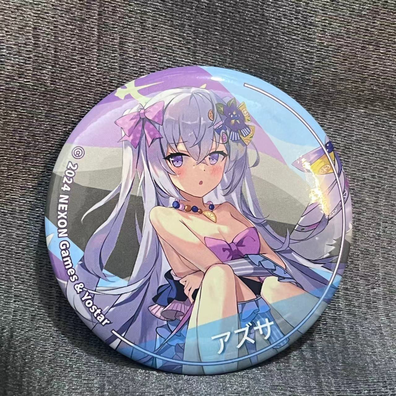 蔚蓝档案夏日回忆吧唧谷子周边泳装白洲梓个人周边日单散货