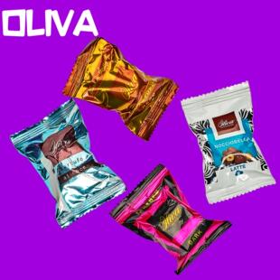 意大利进口Dulci 零食送礼 Oliva松露状榛子黑巧克力散装