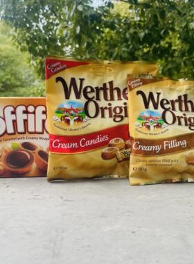 德国进口Werther's Original焦糖奶油糖果/Toffifee可可榛仁