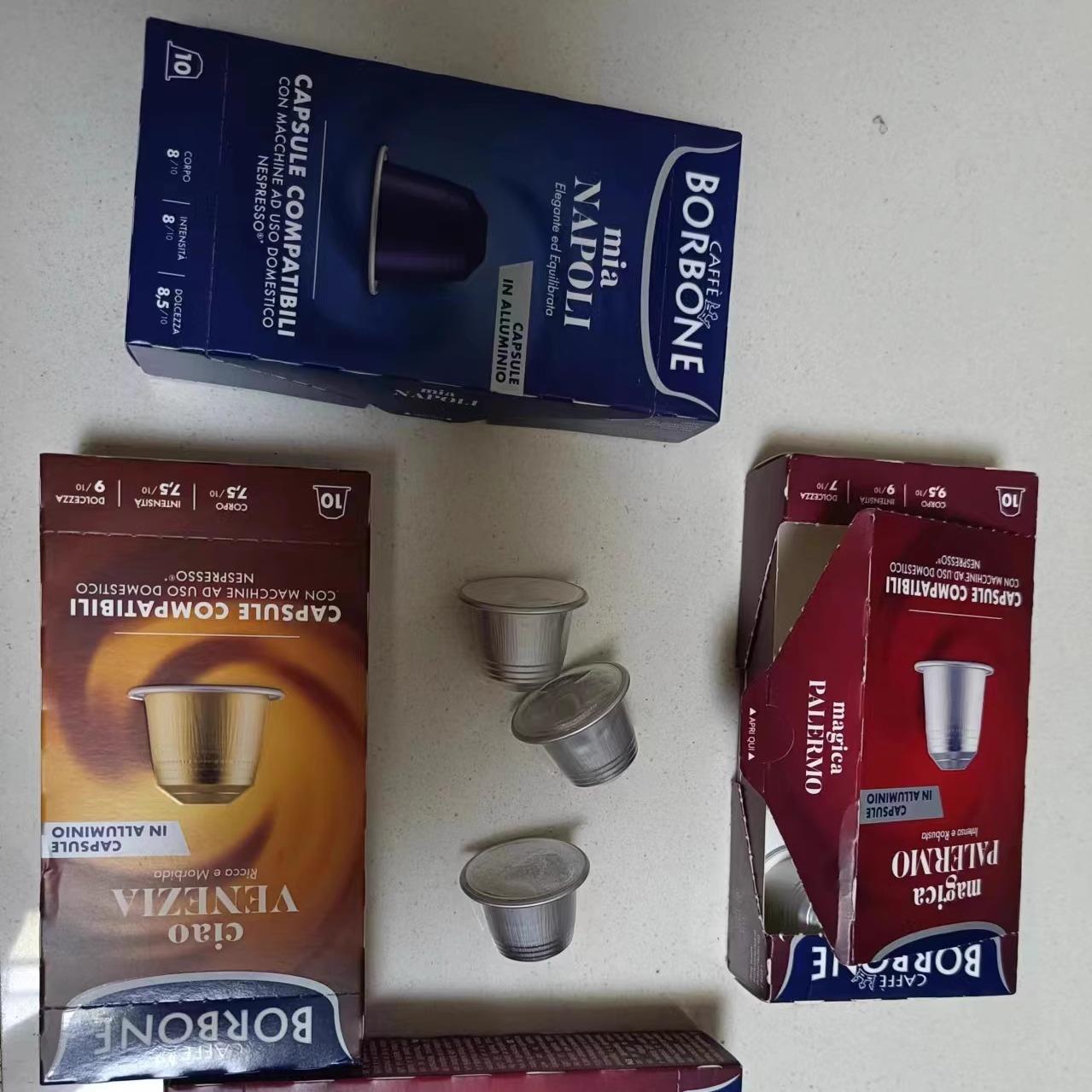 意大利Borbone胶囊兼容Nespresso铝壳版奈斯派索雀巢通用意式浓缩