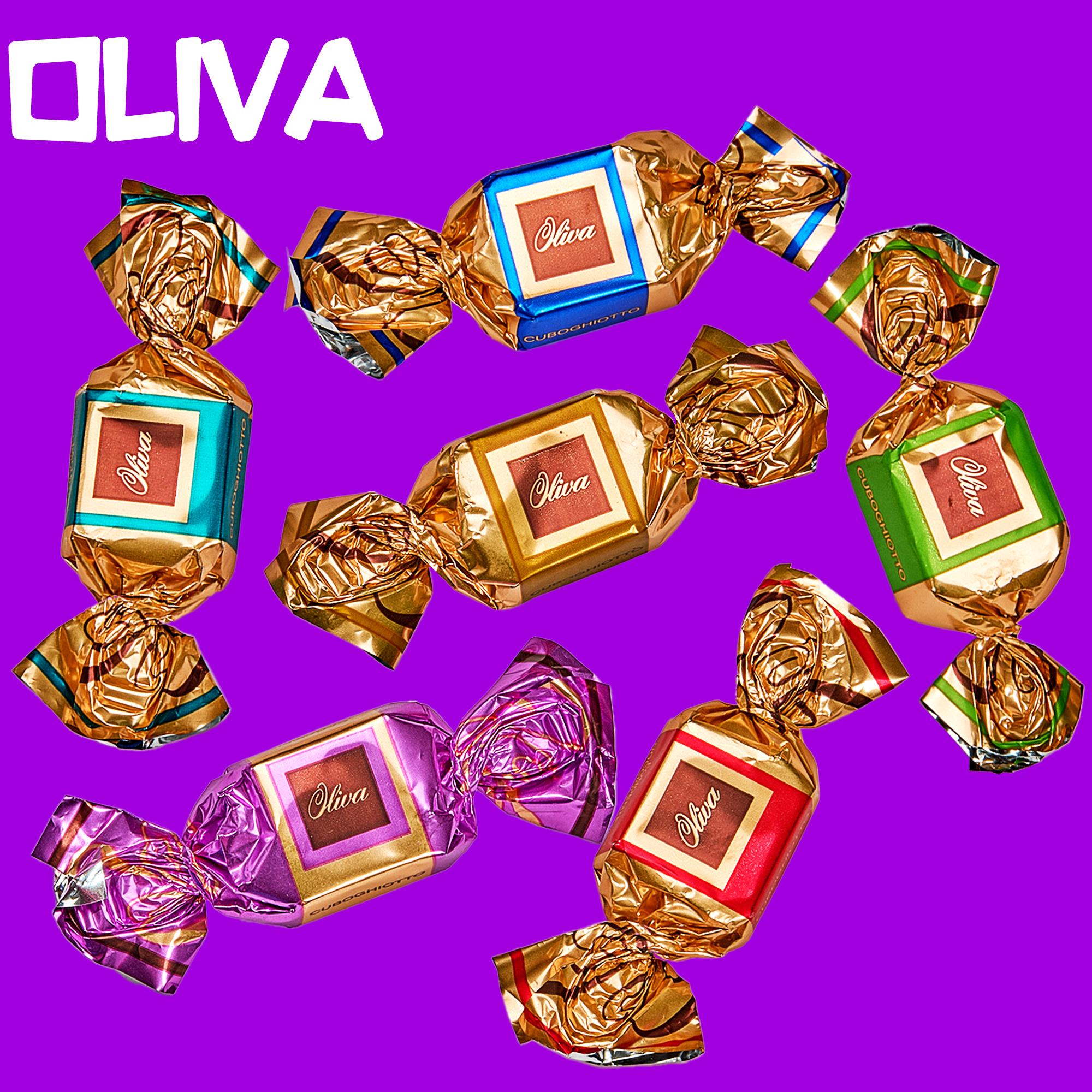 意大利进口Dulci Oliva夹心黑巧克力榛子奶油丝滑散装零食送礼