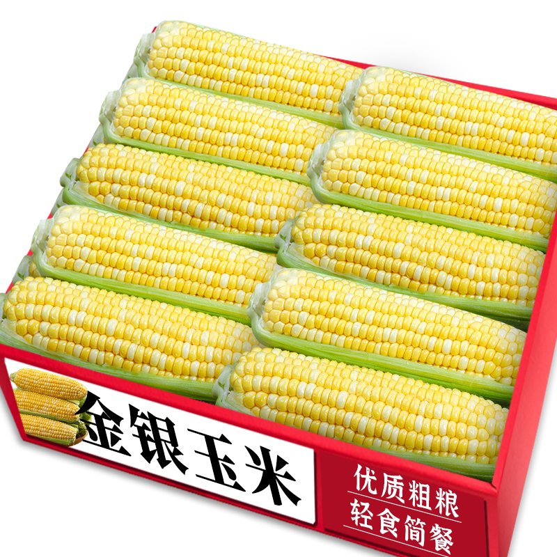 金银水果甜玉米！口口香甜|美味