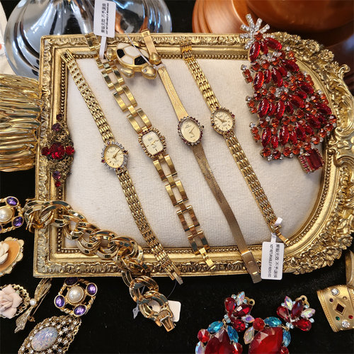 高颜值女士表小众艺术气质饰品