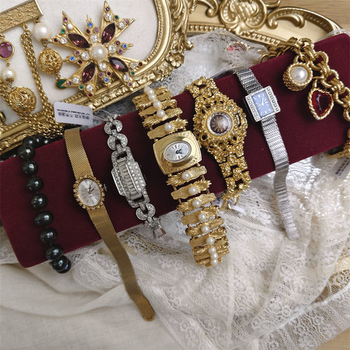 高颜值女士表小众艺术气质饰品