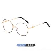 正品 潮大框蓝光光颜平 防辐射近视眼抗镜女配有度数网红眼睛韩素版