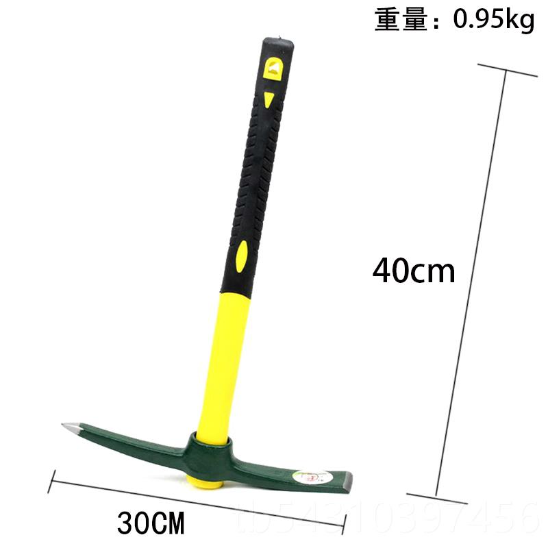 正品洋镐锄头小户外多功能镐钓头挖笋钢神器全十字镐挖图桩树根鱼
