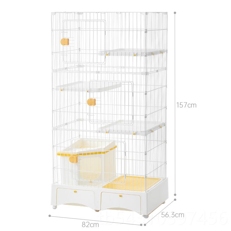 正品H大AKE黑幼猫猫笼封式咔猫砂盆一体宠物笼子室内猫窝空间猫房