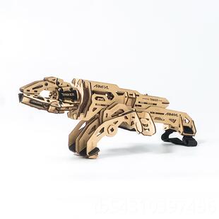 正品睿立又设计ARMPAL木质拼装模型修爪机械TINKER变形机械手体玩