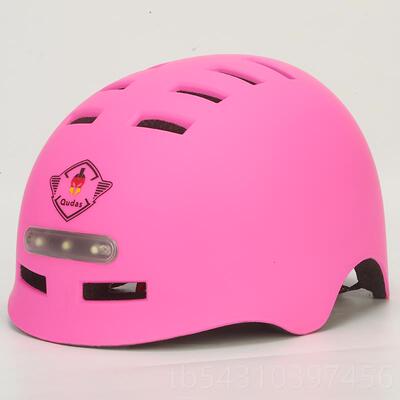 正品德国qudas奇士亲子头帽盔儿电动童车瓶男达女孩安全轮滑车骑