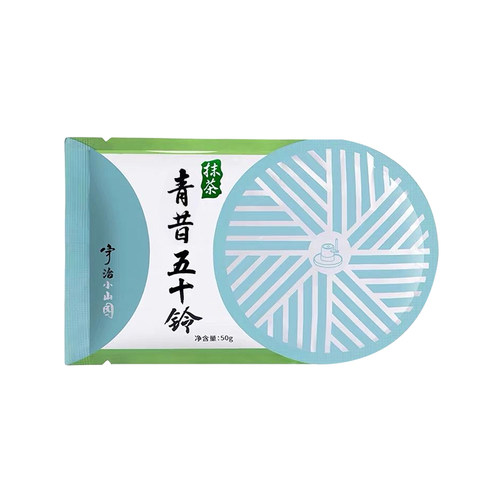 宇治初昔抹茶粉五十铃日本烘焙若竹青岚小山园蛋糕食用箬竹冲饮