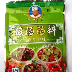 小树贵州特产刘胡子酸汤汤料 酸汤肉刃酸汤猪脚80克厂家授权