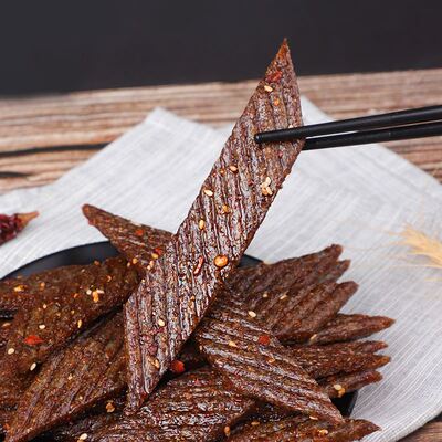 手撕素牛排豆制品大包辣条香麻辣辣片网红爆款解馋小吃休闲零食