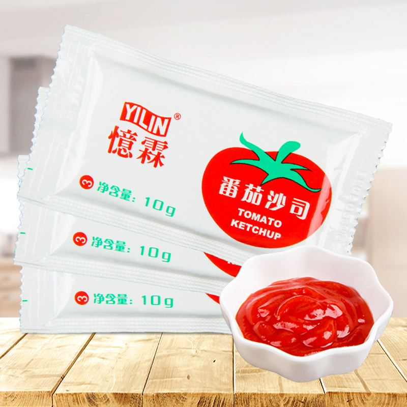 盛记番茄沙司小包家用甜辣酱肯德条辣椒酱沙拉酱黑胡椒忆霖糖醋酱