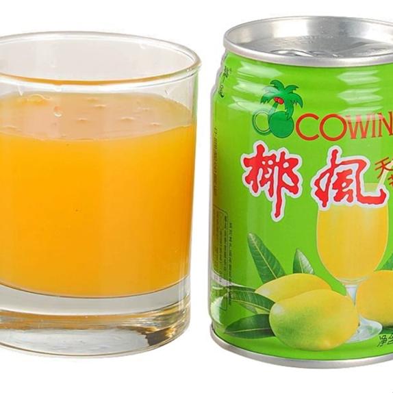 椰风挡不住芒果汁饮料245ml*8/24罐椰风芒果汁罐体易变形介意慎拍