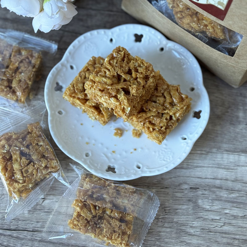 怡沁园老式沙琪玛硬脆450g萨其马儿时怀旧零食独立包装特产小吃