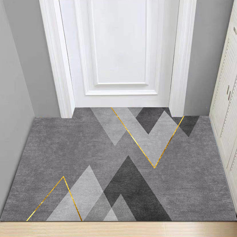 可擦入户门门垫进门门口地u垫PVC免洗可裁剪地毯家用防滑耐脏脚垫