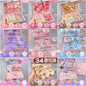 高端女童首饰盒小女孩头饰生日礼物儿童发饰礼盒套装 公主头 韩Z版