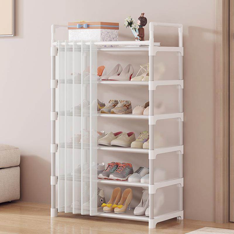 简易鞋架家用防尘鞋子收纳门口出租房鞋盒收纳层架门帘鞋柜宿舍神,收纳整理,鞋子收纳架,淘宝优惠券,粉丝福利购,淘宝优惠卷