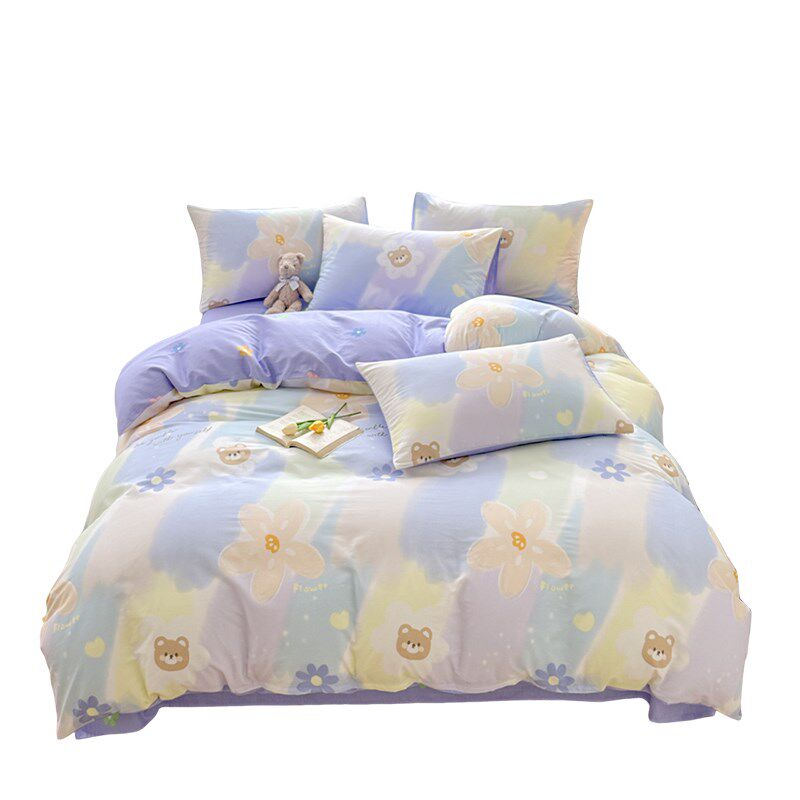 水洗棉纯棉被套单件150xt200x230全棉宿舍单人被罩儿童单独被套夏,床上用品,被套,淘宝优惠券,粉丝福利购,淘宝优惠卷