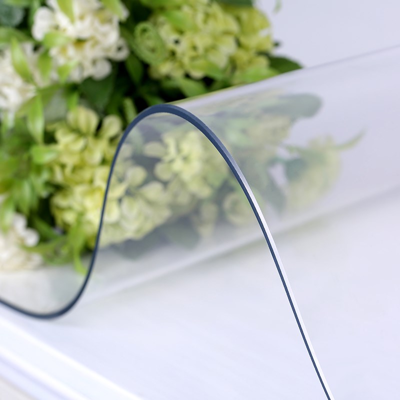 透明桌垫pvc软玻璃餐s桌垫桌面保护垫磨砂桌布防水免洗水晶板塑料