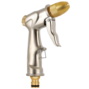 浇花喷头家用洗车软管水管套装神器铜喷水枪浇P水洒水高压花园农