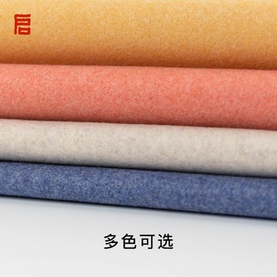 启明文房棉绒毛毡加厚书画毛毡垫 不起球 书法垫布Z可水洗国画