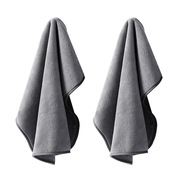 洗车毛巾擦车布专用巾加厚吸水汽车内饰不留水印不掉X毛车用巾抹