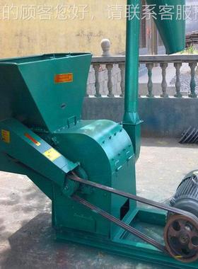 碎牧草秸秆饲料粉碎机干碎湿秸秆粉铡切一体 机 FLFS420养殖粉碎