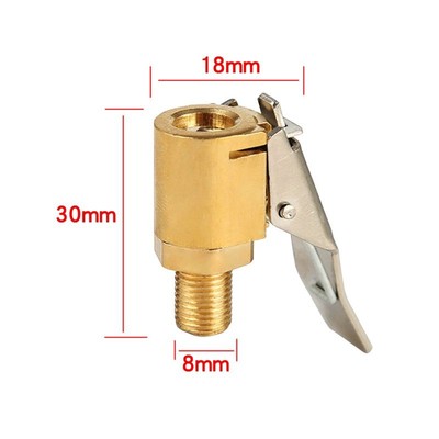 汽车充气泵气嘴转接头