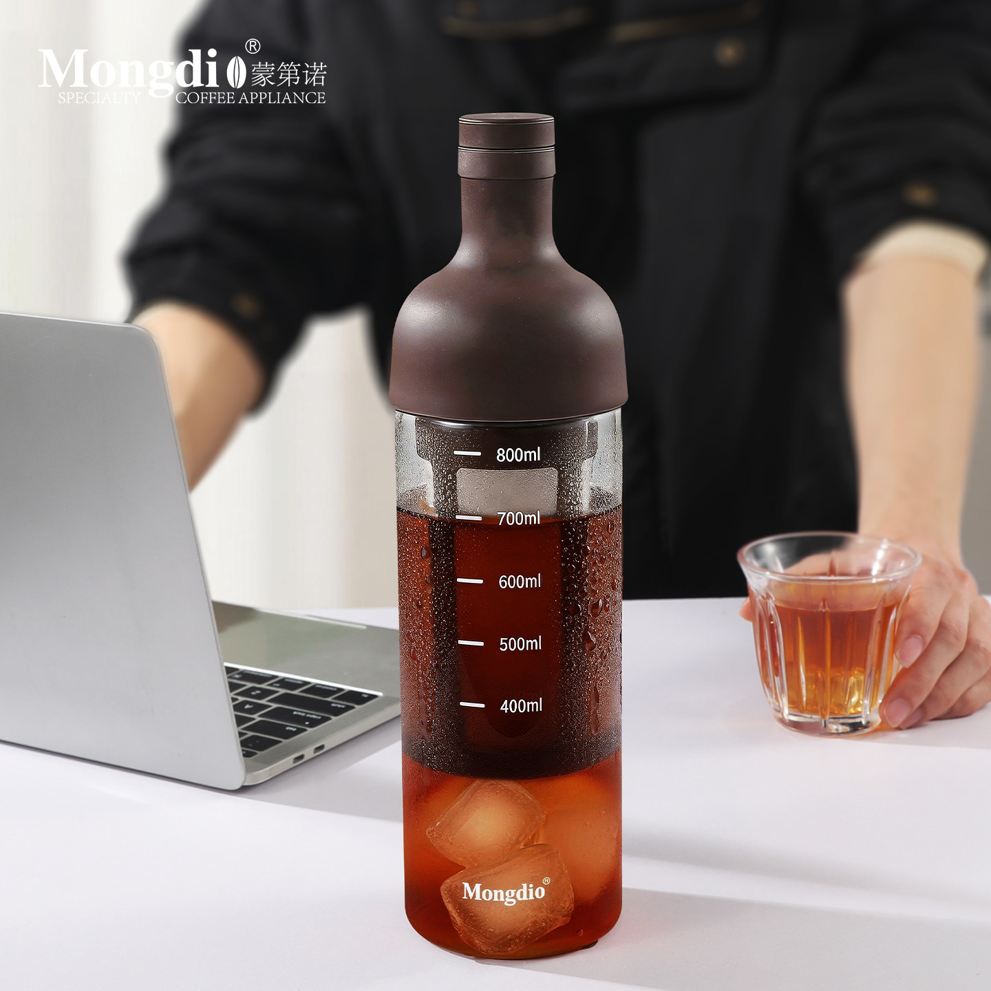 Mongdio冷萃壶咖啡冷泡杯冷萃咖啡壶冰滴大容量高硼硅茶壶带滤网