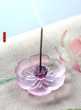 琉璃线香香插摆件家居客厅办公桌面茶室摆放熏香散香器茶具配件