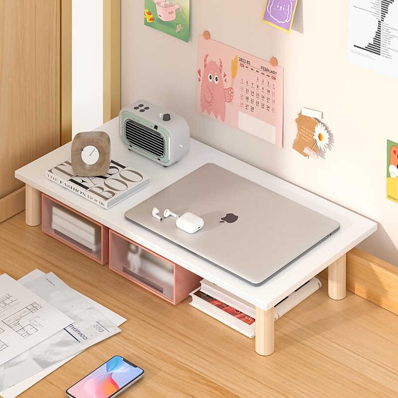 桌缝延长置物架桌上书架学生宿舍简易多层收纳架子电脑增高延长板