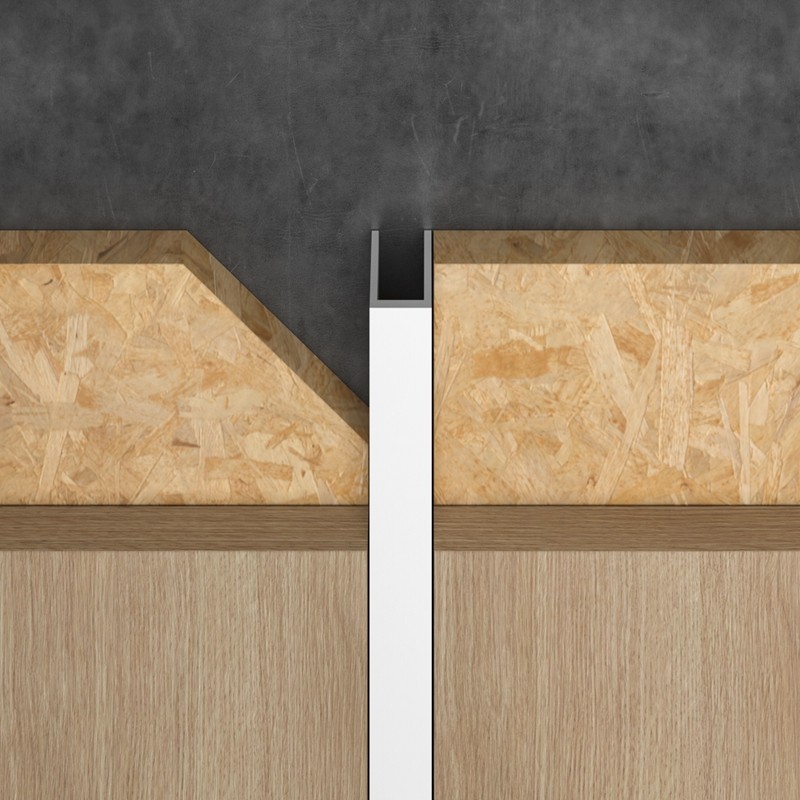 u型条压条收边条吊顶背景墙装饰腰线黑钛金线条铝合金不锈钢u型槽