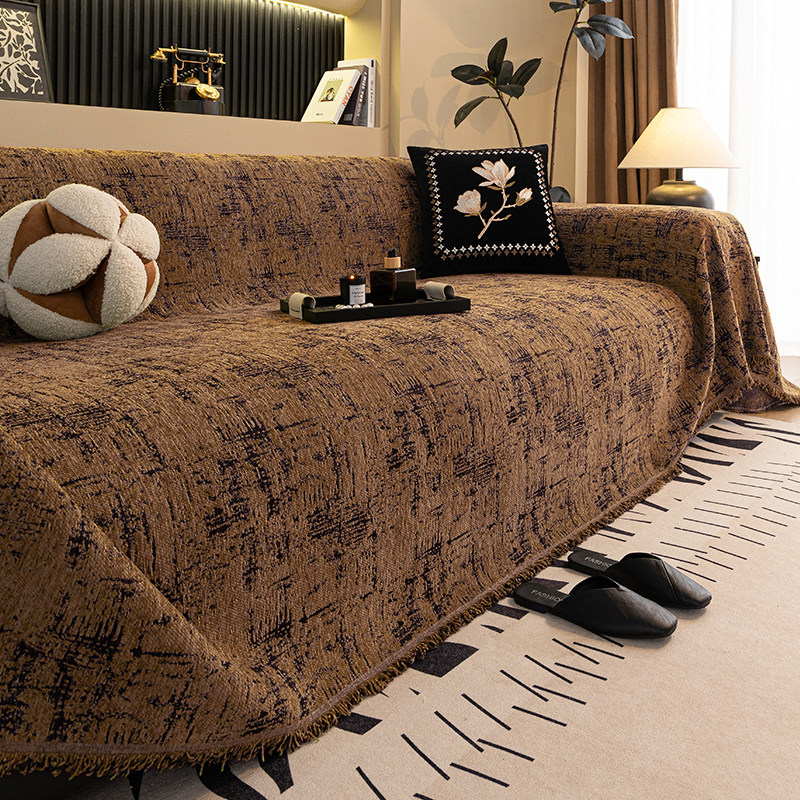 雪尼尔一整张沙发巾盖布毯2025新款防猫抓通用沙发套罩全包万能套,居家布艺,万能盖巾,淘宝优惠券,粉丝福利购,淘宝优惠卷