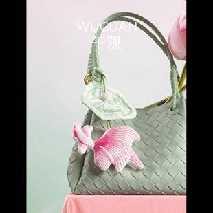 『炅夏』金鱼刺绣香囊挂饰礼盒车载装饰香薰挂件汽车挂件香包礼物