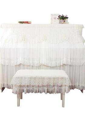 钢GQZ-044琴罩布盖丝布主高级新款立式钢琴尘罩全罩高档防蕾装饰