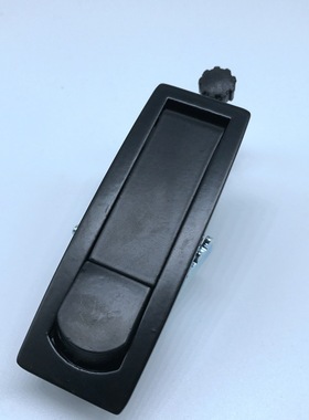 MS708A-2黑无锁芯平面锁，弹跳锁，电柜锁，机箱锁，开关柜门锁