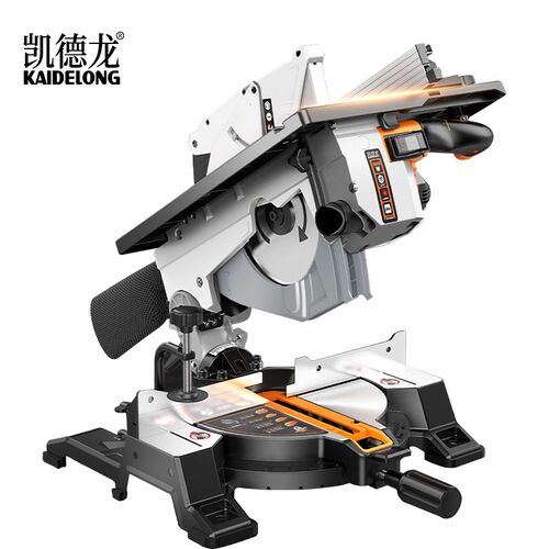 凯德龙复式复合锯10寸木工斜切锯铝机台锯两用一体机型材切割机