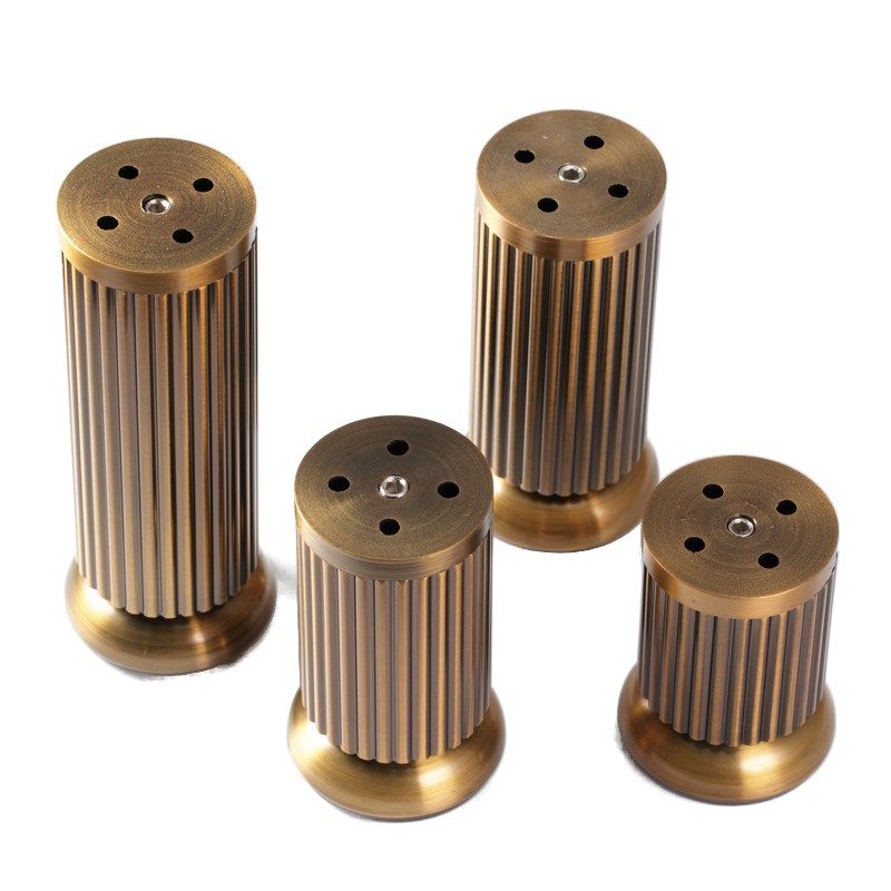 精选哑光黄古铜条纹复古做旧锌合金加厚整体橱柜脚古典衣柜茶几仿,基础建材,家具脚垫,淘宝优惠券,粉丝福利购,淘宝优惠卷