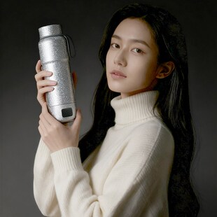 精选呔咕纯钛电热杯便携式电热水壶出差恒温烧水壶加热真空旅行保