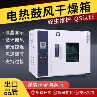 电热鼓风干燥箱恒温烤箱实验室工业高温烤箱药材烘干箱老化箱
