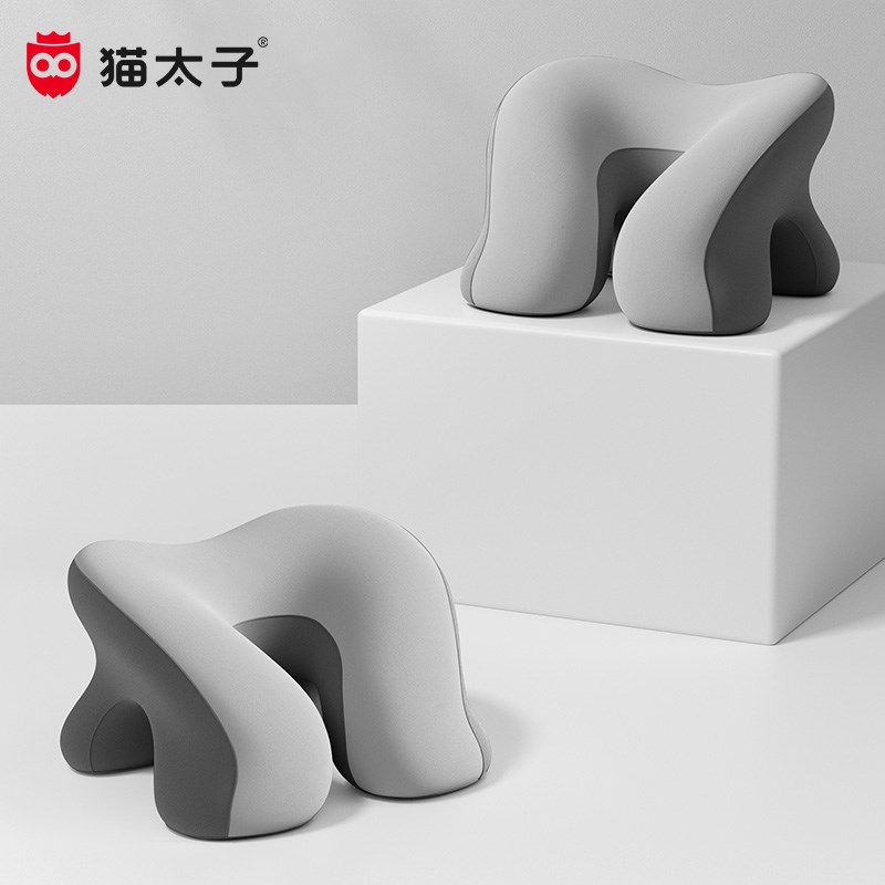 猫太子午睡枕小学生趴睡枕儿童午休枕头教室桌睡觉神器趴趴枕抱枕