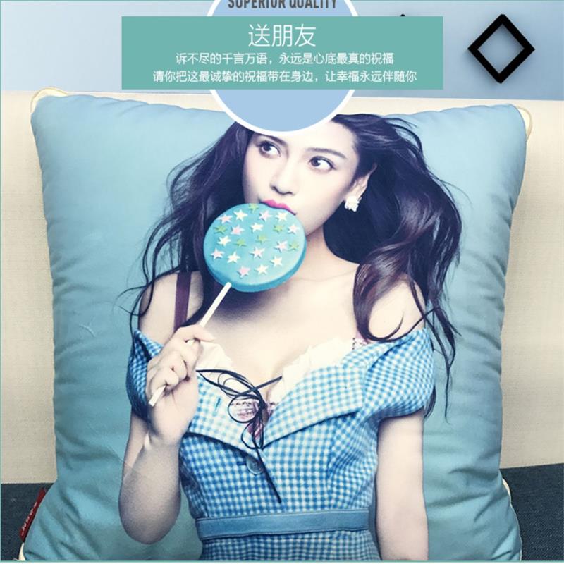 真人印照片来图定制自定义diy定做多功能礼物logo抱枕被子两用