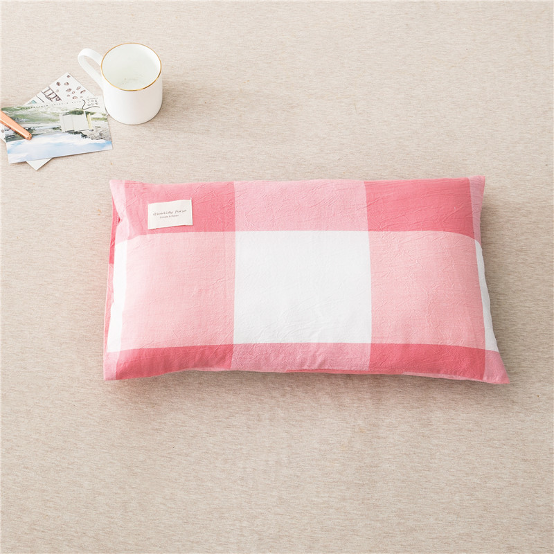 枕芯加带枕套全棉一只装48X74单个人30x50儿童学生枕头40X60