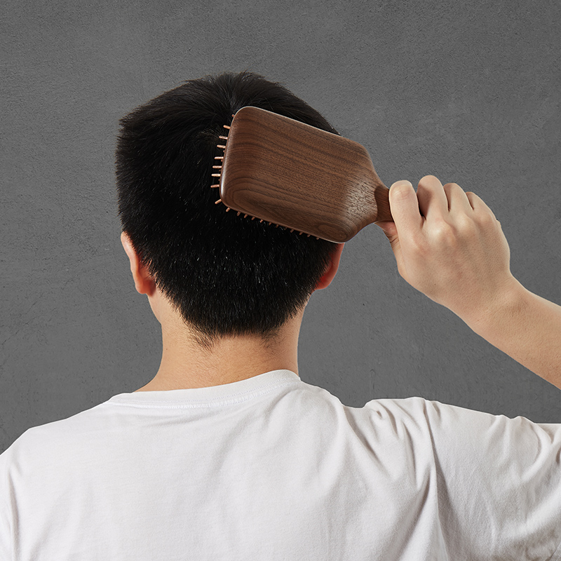 初心气垫梳男士气囊梳家用蓬松头发头部经络梳造型实用按摩梳