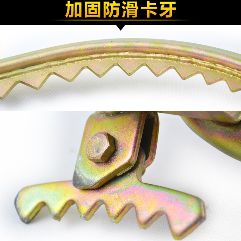 爬树神器电工木i杆脚扣铁鞋爬树工具电信登杆脚扣电线电缆电线杆