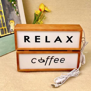 新款带灯中空干花相框led发光双面透明玻璃框创意立体亚克力框灯