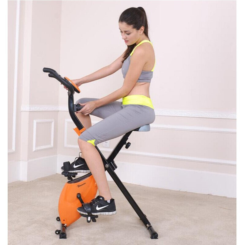 K春风本步CF-917E5磁控健身车家用健身车折叠健身车Xbike带手机篮