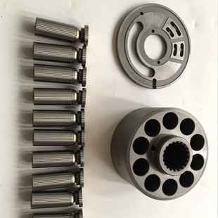 柳工906 27E 山河智能70泵配件 柱塞 配油盘 KYB 缸体 PSVD2